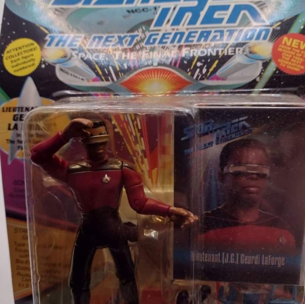 Star Trek The Next Generation lieutenant Geordi LA Forge